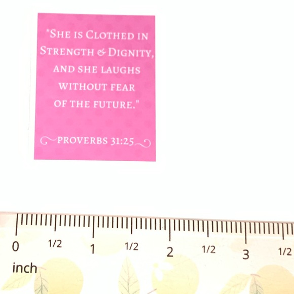 Proverbs Vinyl Sticker - Picture 2 of 3